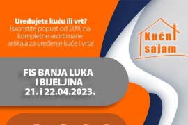 Kućni sajam FIS u Banjaluci i Bijeljini