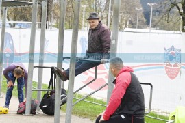 Srpska open: Navijač trenirao dok je čekao mečeve