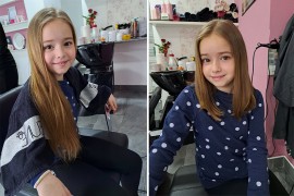 Devetogodišnja Andreana Bjelošević donirala kosu oboljeloj djeci