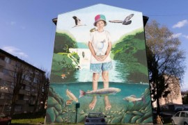 Bihać dobio prvi mural s ekološkom porukom