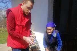 Ogrev za staricu Miku Karanović