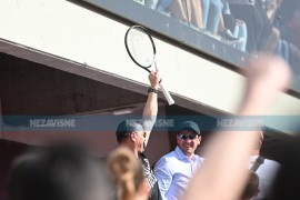 Srpska open: Novakov reket završio u publici (FOTO, VIDEO)