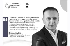 Račić: Želimo ekonomiju zasnovanu na novoj ekonomskoj solidarnosti i ...