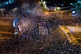 Novi masovni protest u Izraelu kroz fotografije