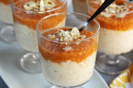Griz-puding sa kompotom