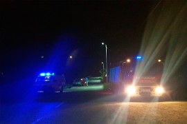 Muškarac pao niz visoku obalu prema rijeci Drini, spasavali ga ...
