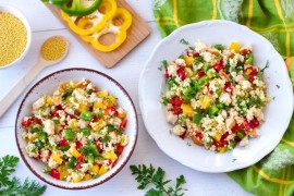 Salata sa prosom i povrćem – brzo se sprema, još brže pojede