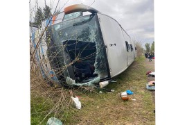 Prevrnuo se autobus iz Srbije, povrijeđeno 15 osoba