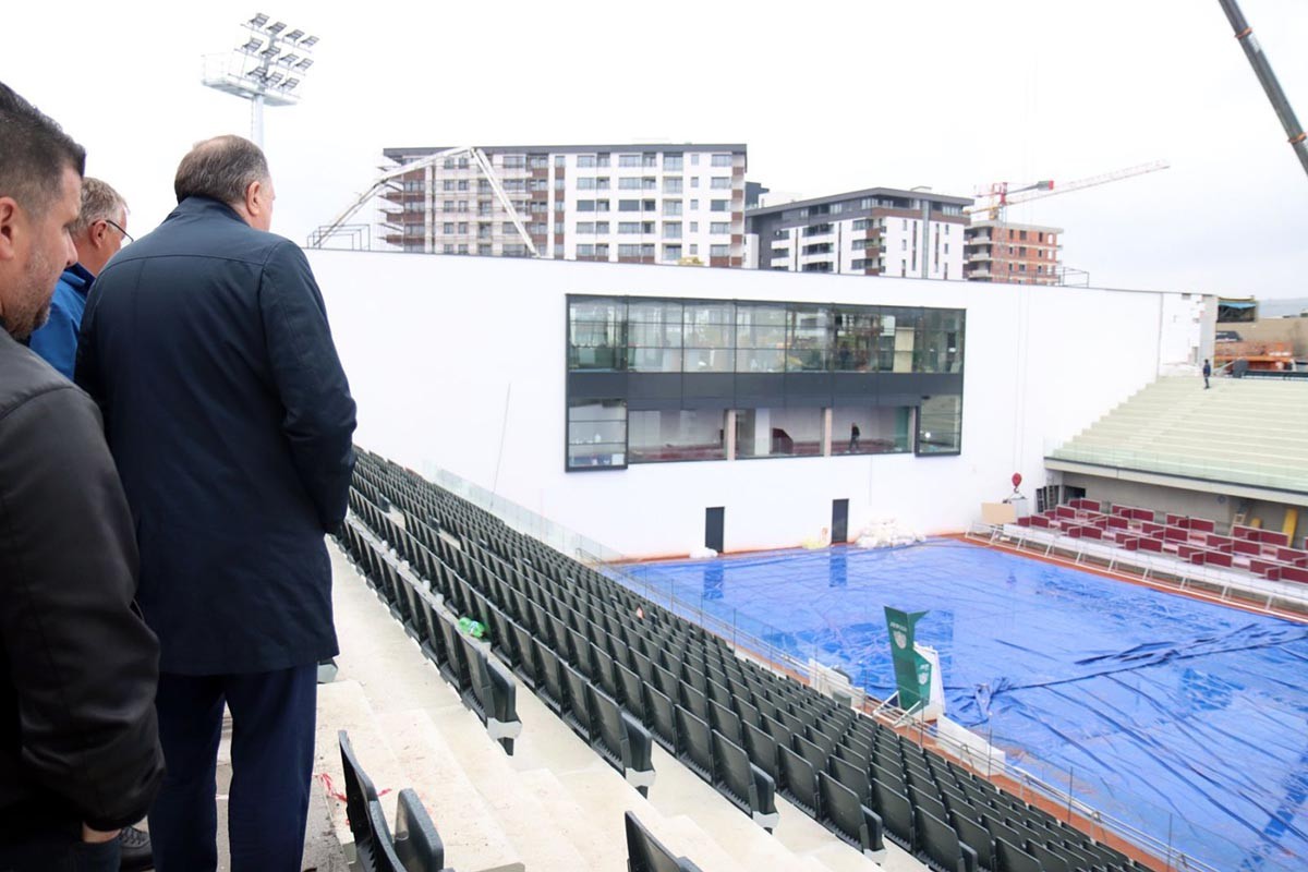 Dodik i Vujić obišli terene za ATP turnir Srpska open