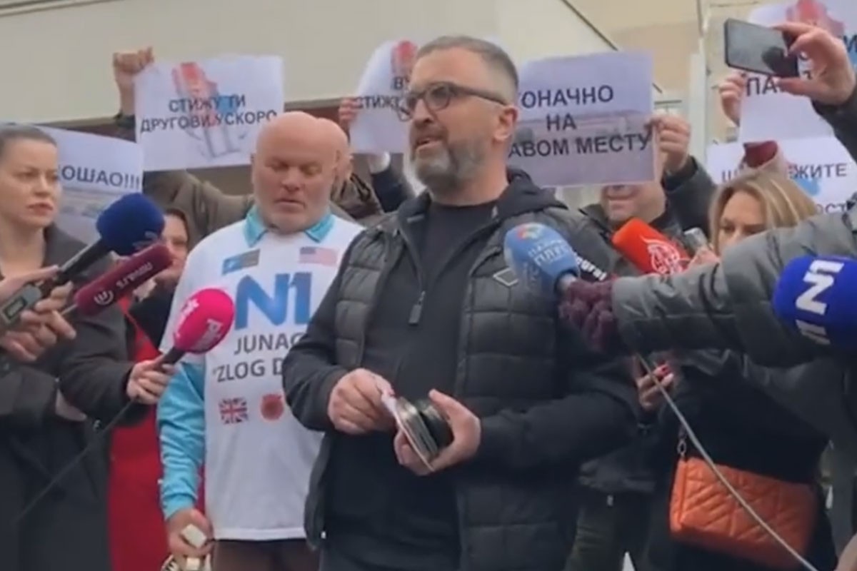 Vučićević otišao u zatvor: Stupam u štajk glađu, imam dva zahteva