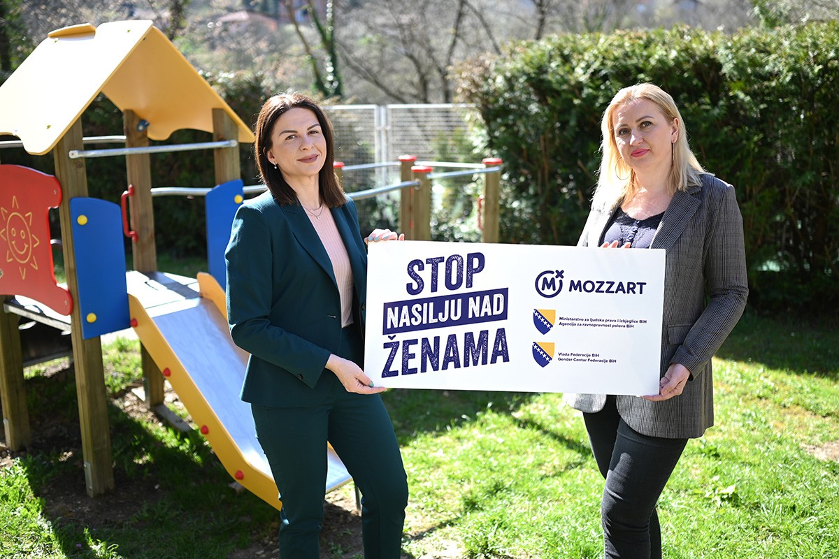 Za dječije osmijehe: Mozzart opremio igralište Sigurne kuće u Banjaluci
