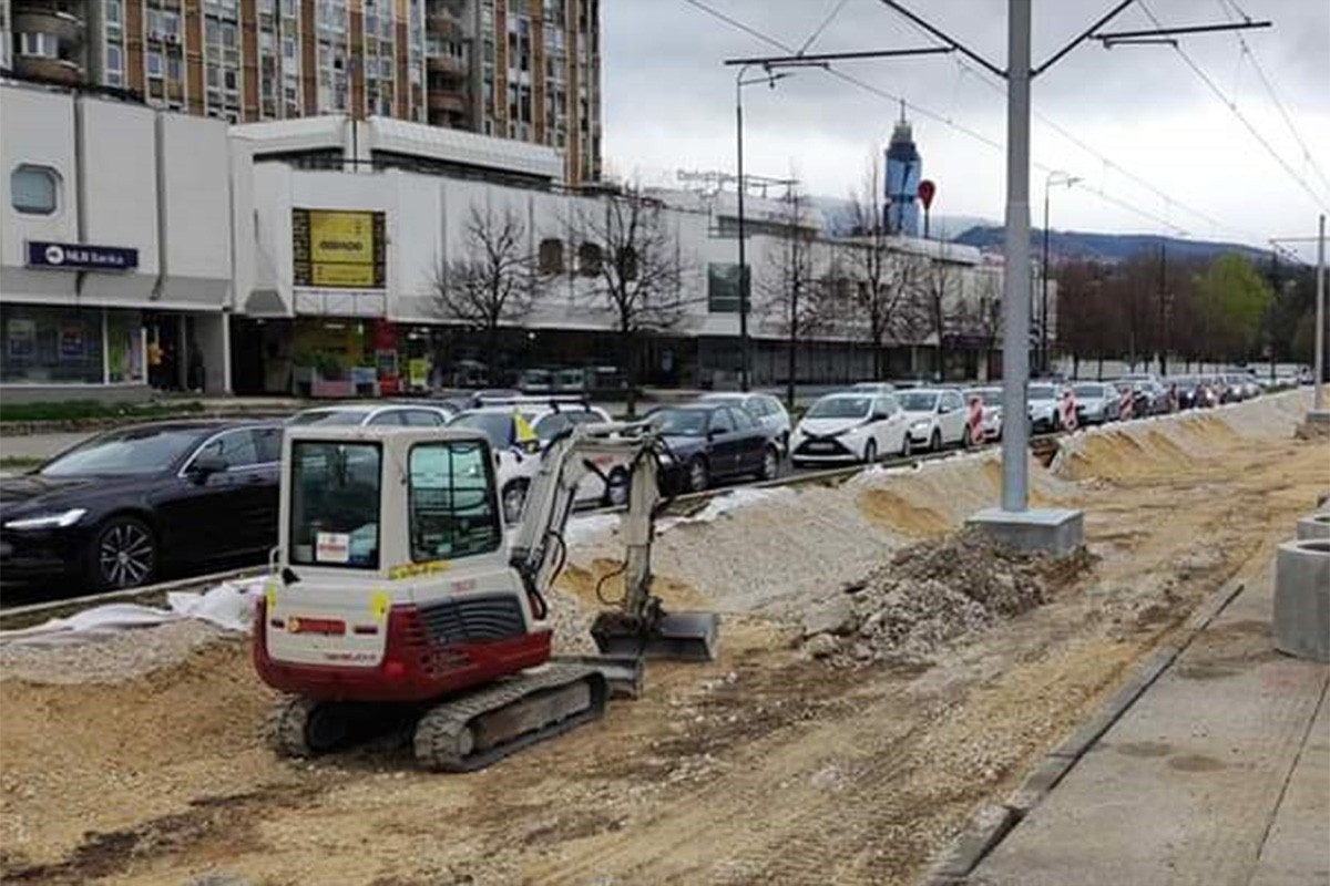 Kreće produženje lijevih isključnih traka na Pofalićima u Sarajevu