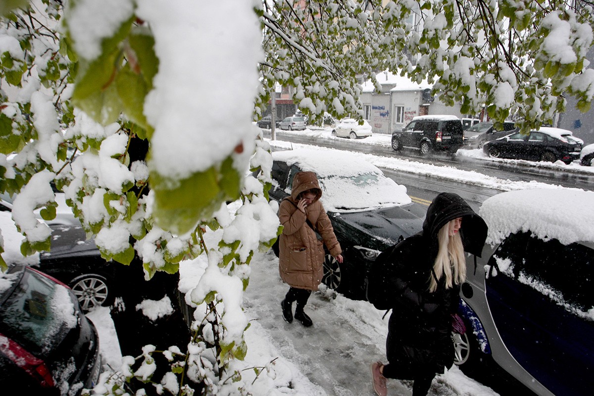 Meteorolog objašnjava otkud snijeg u aprilu