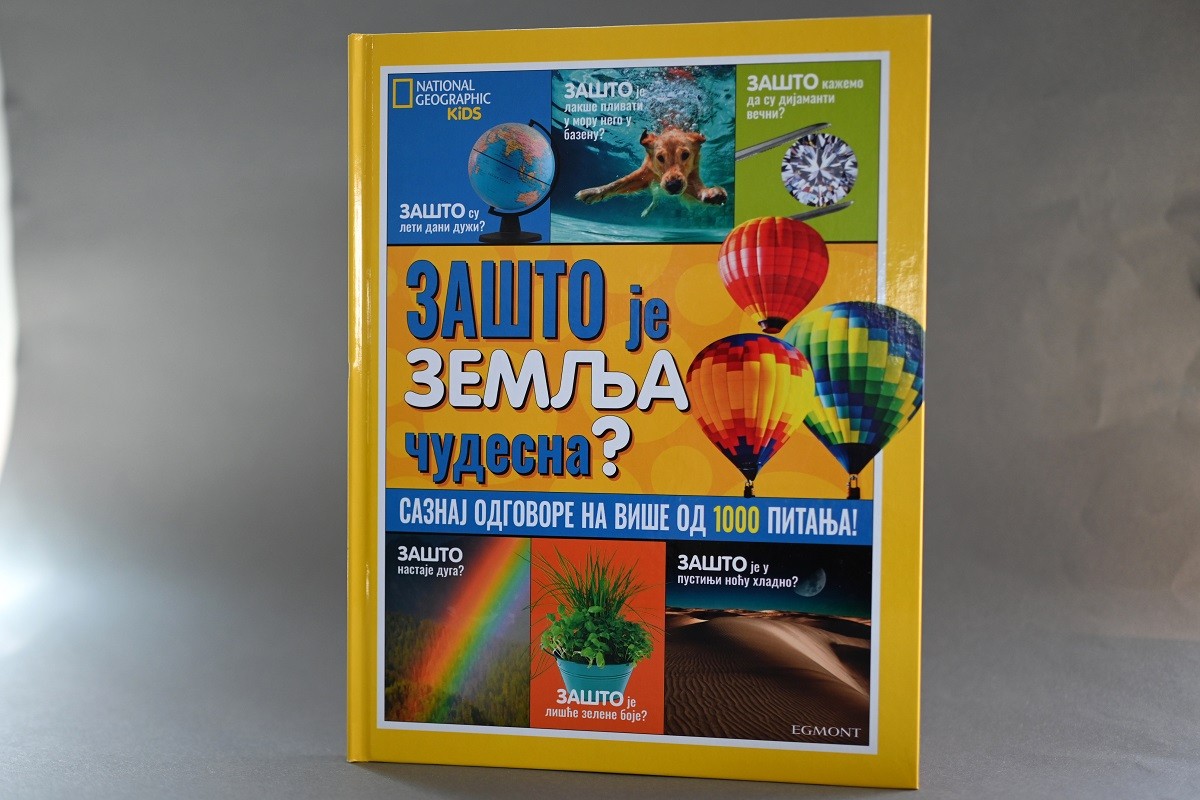 Iz Egmonta stigla knjiga "Zašto je Zemlja čudesna?"