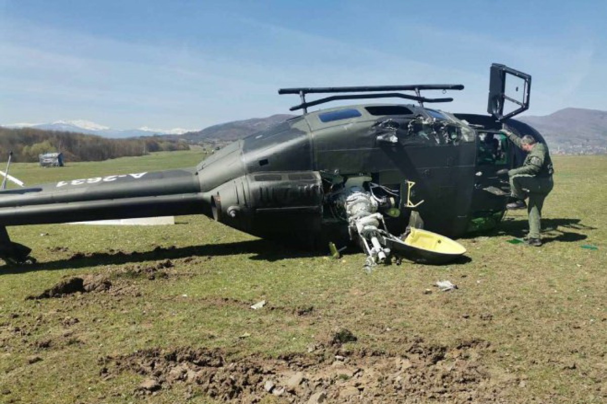 Godinu dana bez odgovora o prevrtanju helikoptera Oružanih snaga