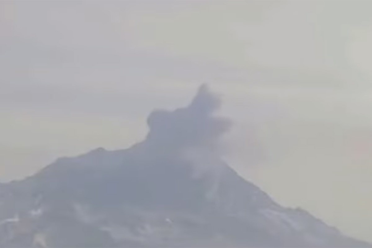 Erupcija vulkana Šiveluč (VIDEO)