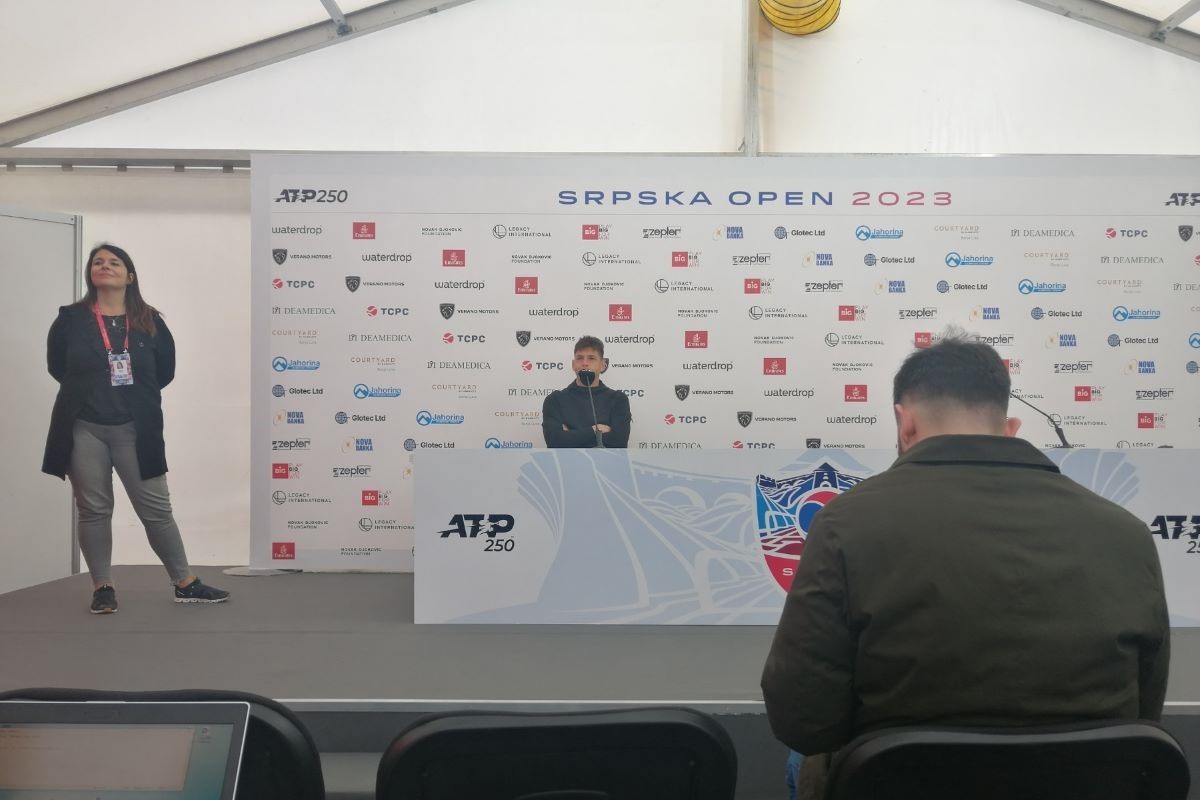 Srpska open: Krajinović nije krio sreću što se vratio u Banjaluku