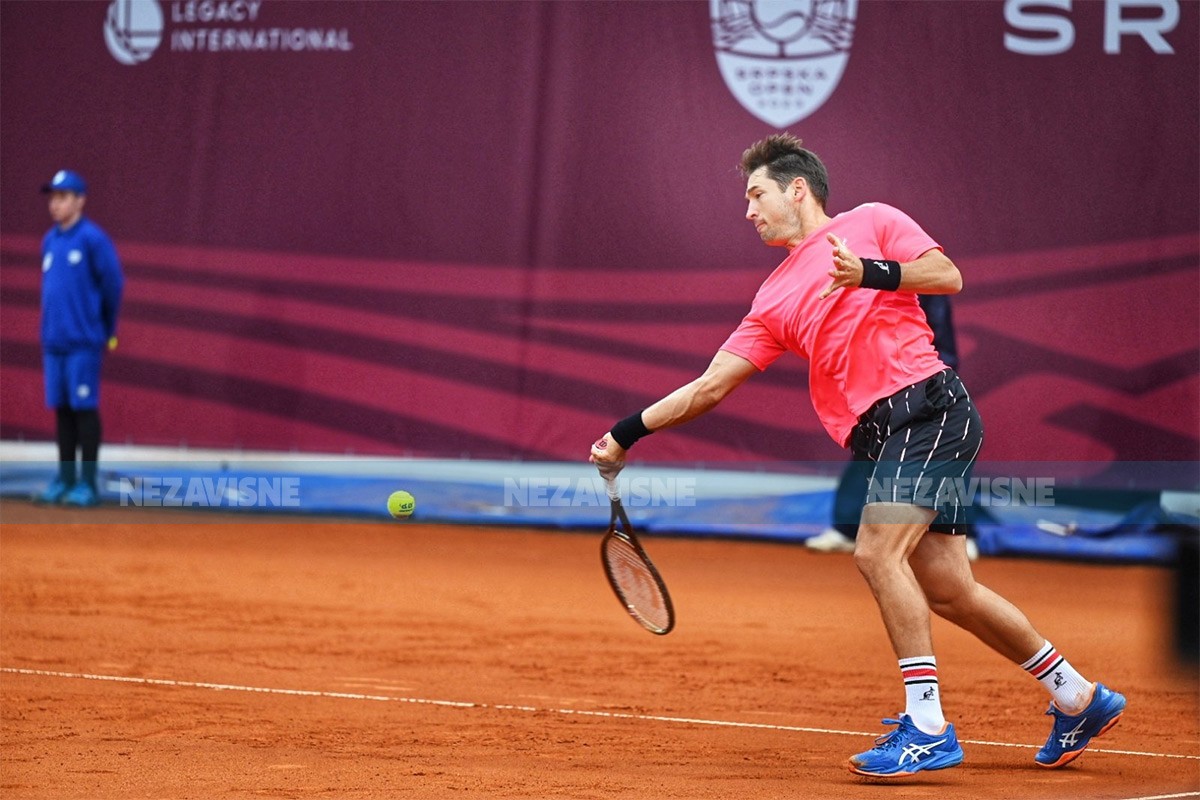 Srpska open: Lajović savladao Krajinovića i kišu