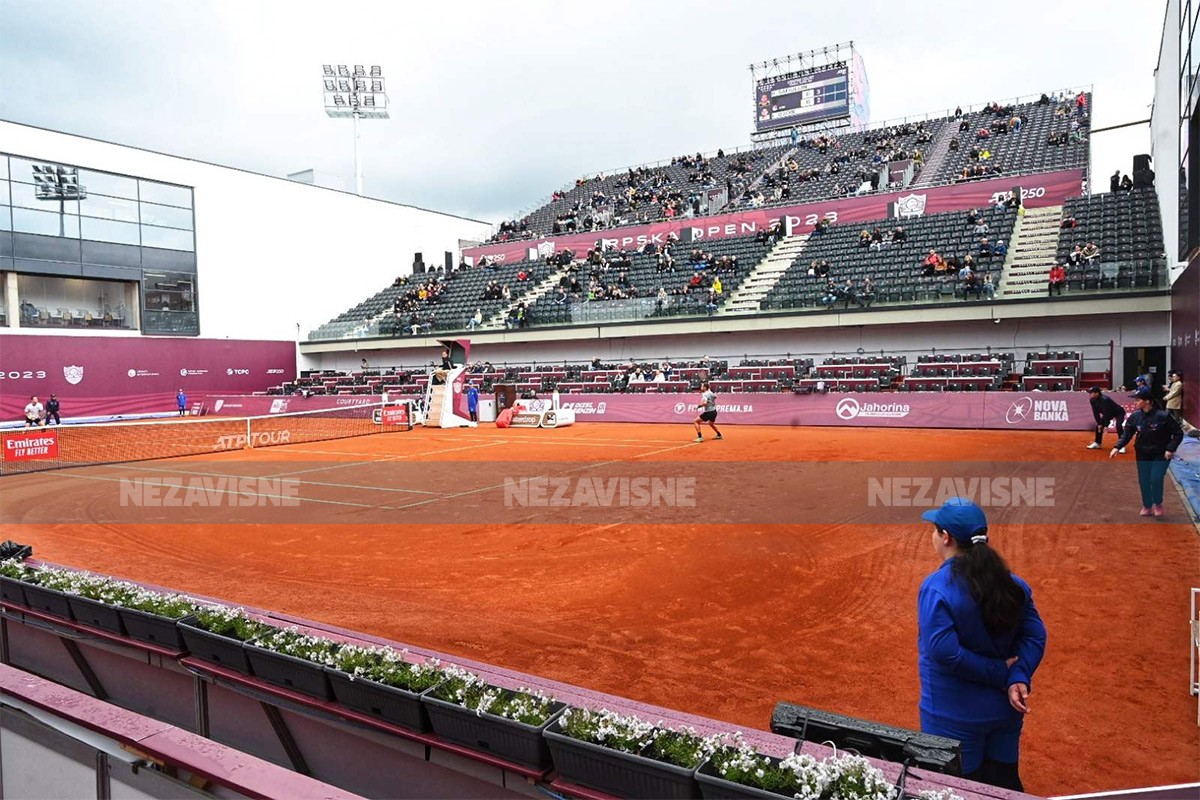 Srpska open: Nastavak prekinutih mečeva od 20 časova
