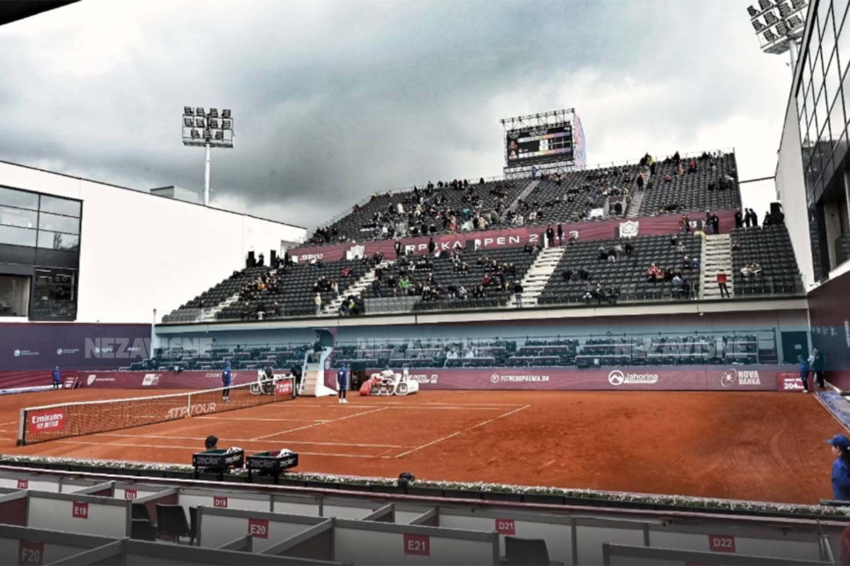 Srpska open: Kiša definitivno zaustavila tenis u Banjaluci