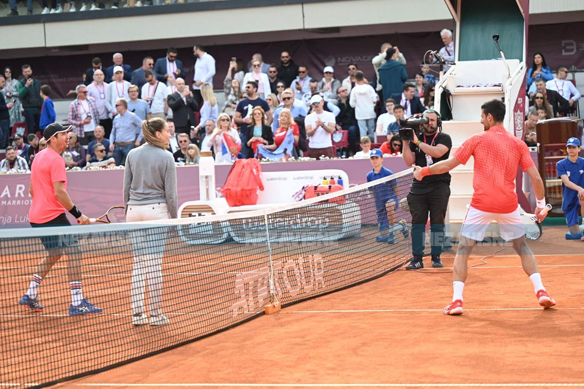 Srpska open: Lajović uzeo prvi set (FOTO/VIDEO)