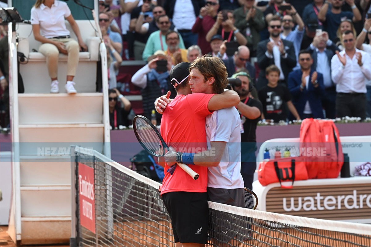 Srpska open: Obraćanje Rubljova i Lajovića nakon finala (FOTO/VIDEO)