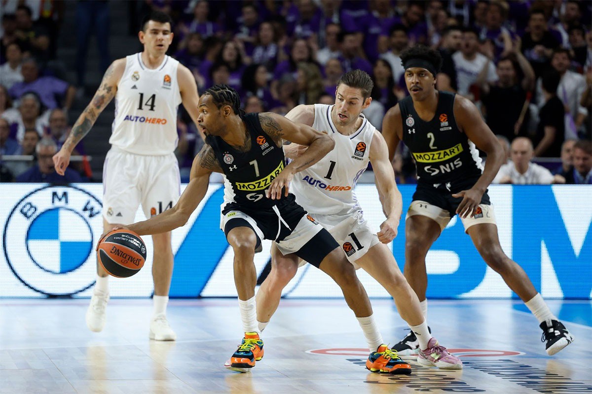 Partizan trojkom u posljednjim sekundama srušio Real usred Madrida