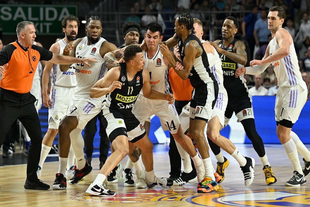 Evroliga saopštila kazne za Partizan i Real Madrid