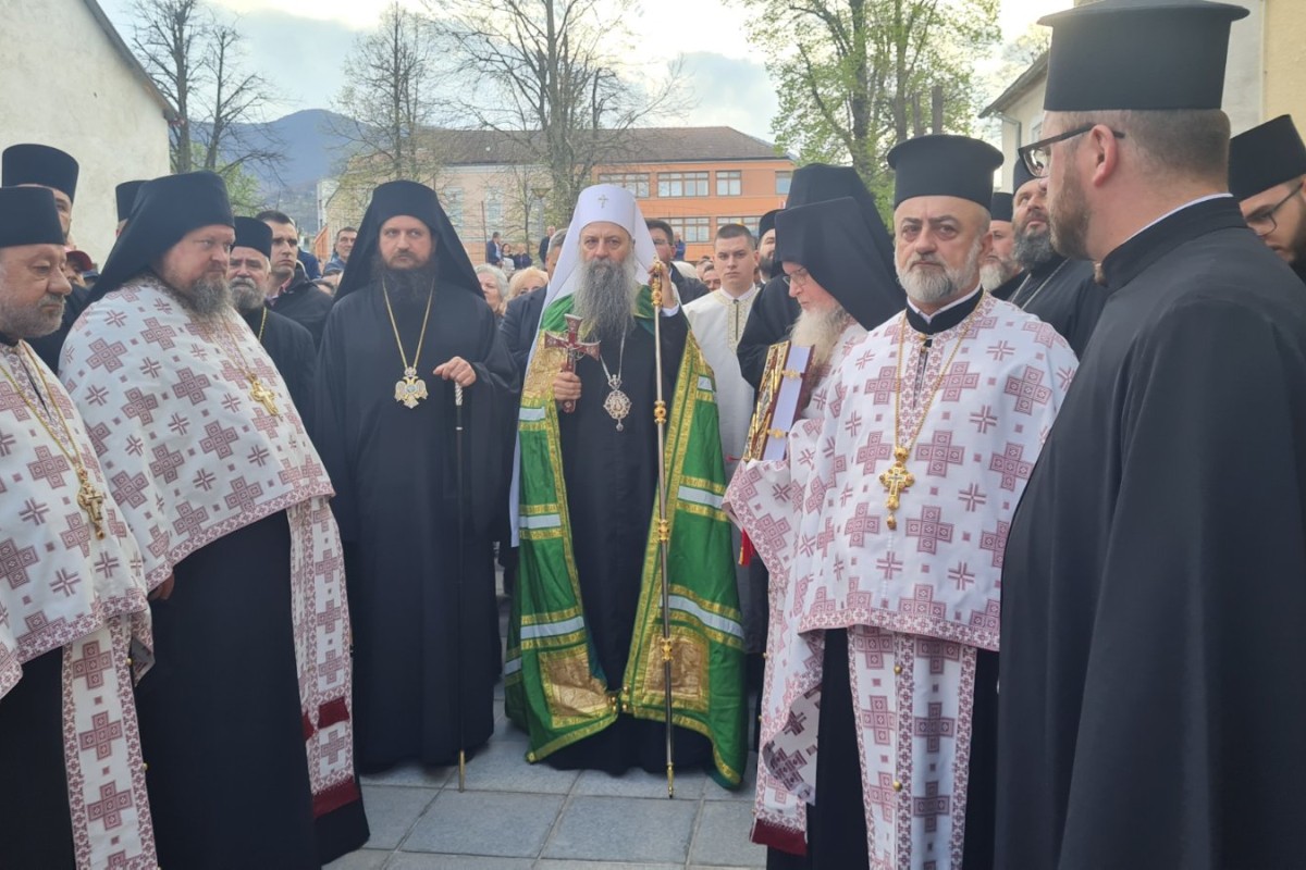 Patrijarh Porfirije stigao u Mrkonjić Grad
