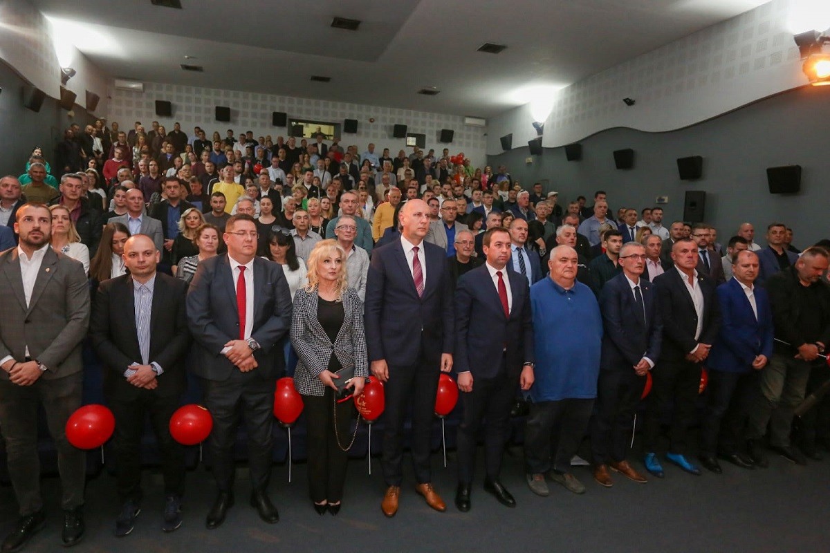 Selak na proslavi jubileja Pokreta socijalista u Kraljevu