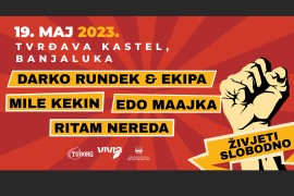 Rundek, Kekin, Edo Maajka i "Ritam nereda" na tvrđavi Kastel