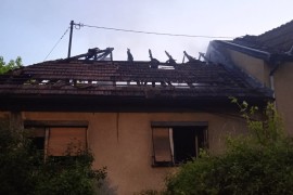 Izgorjela kuća u Banjaluci