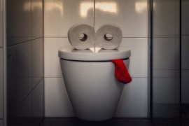 Napravite mirisnu bombu za WC šolju