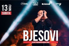 "Bjesovi" 13. maja u banjalučkom Klubu studenata