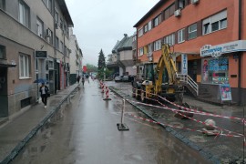 Počeli radovi u Gajevoj ulici u Banjaluci