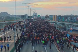 Protest "Srbija protiv nasilja" u Beogradu, more ljudi na ulicama ...