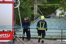 Požar na "Banjalučkom splavu" (FOTO/VIDEO)