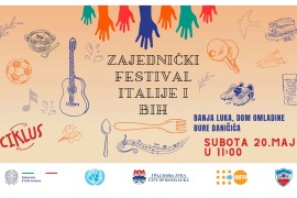 Festival Italije i BiH u Domu omladine, uz kuhinju, takmičenje i muziku