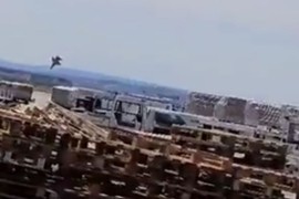 Srušio se španski borbeni avion (VIDEO)