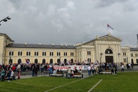 Veliki broj građana ide ka Beogradu (VIDEO)