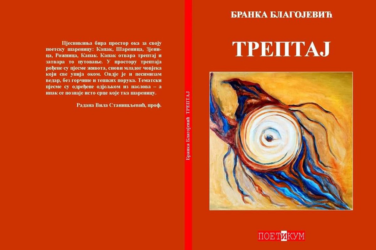 Predstavljanje poezije Branke Blagojević: Promocija knjige "Treptaj" u Gradišci