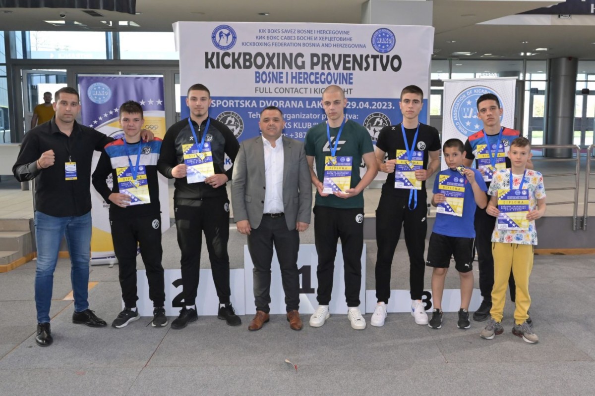 Kik boks klub Laktaši dobio dva prvaka BiH