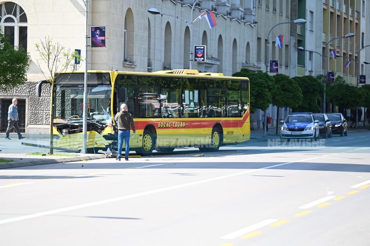 Saobraćajna nezgoda u centru Banjaluke