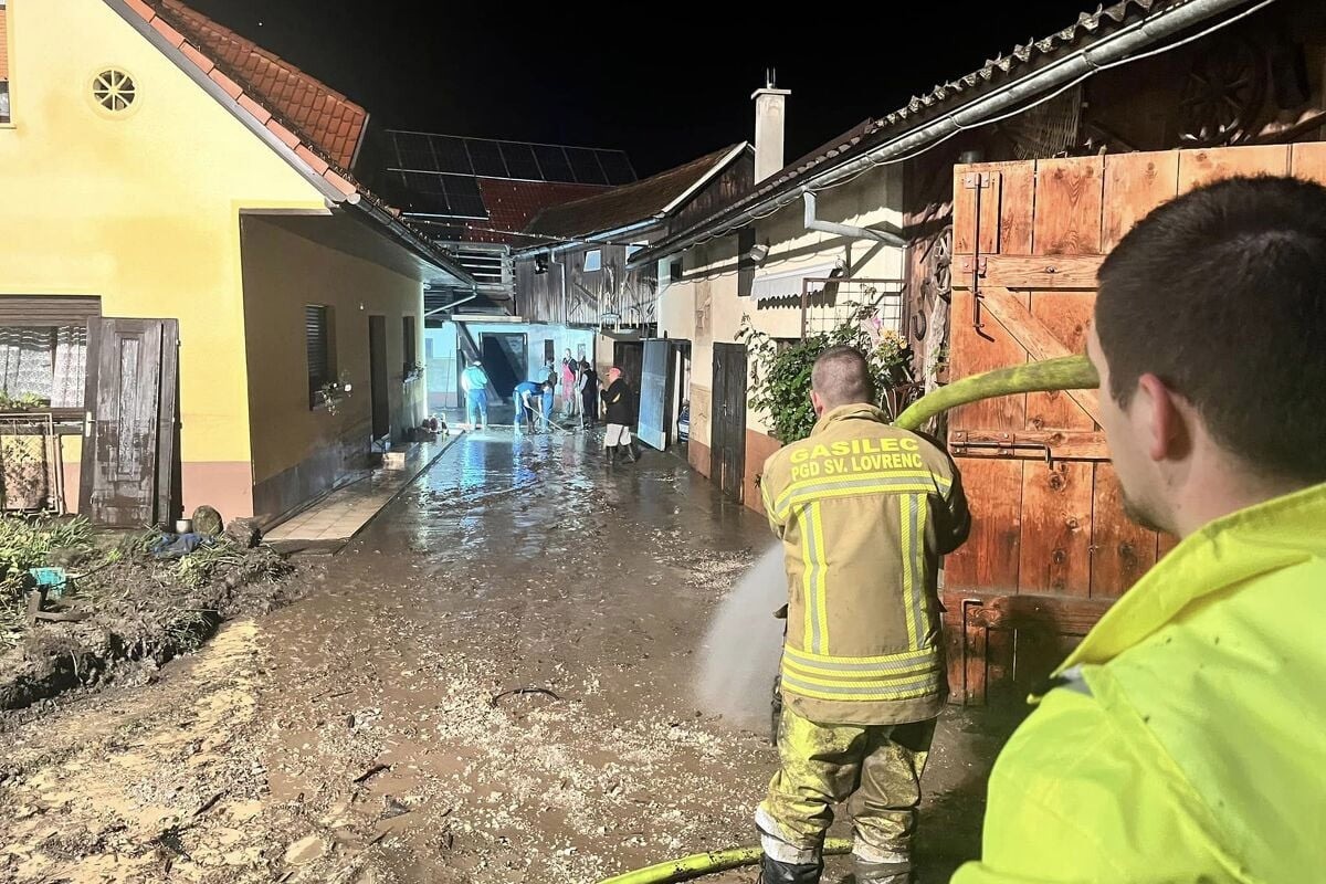 Nevrijeme u Sloveniji pokrenulo klizišta
