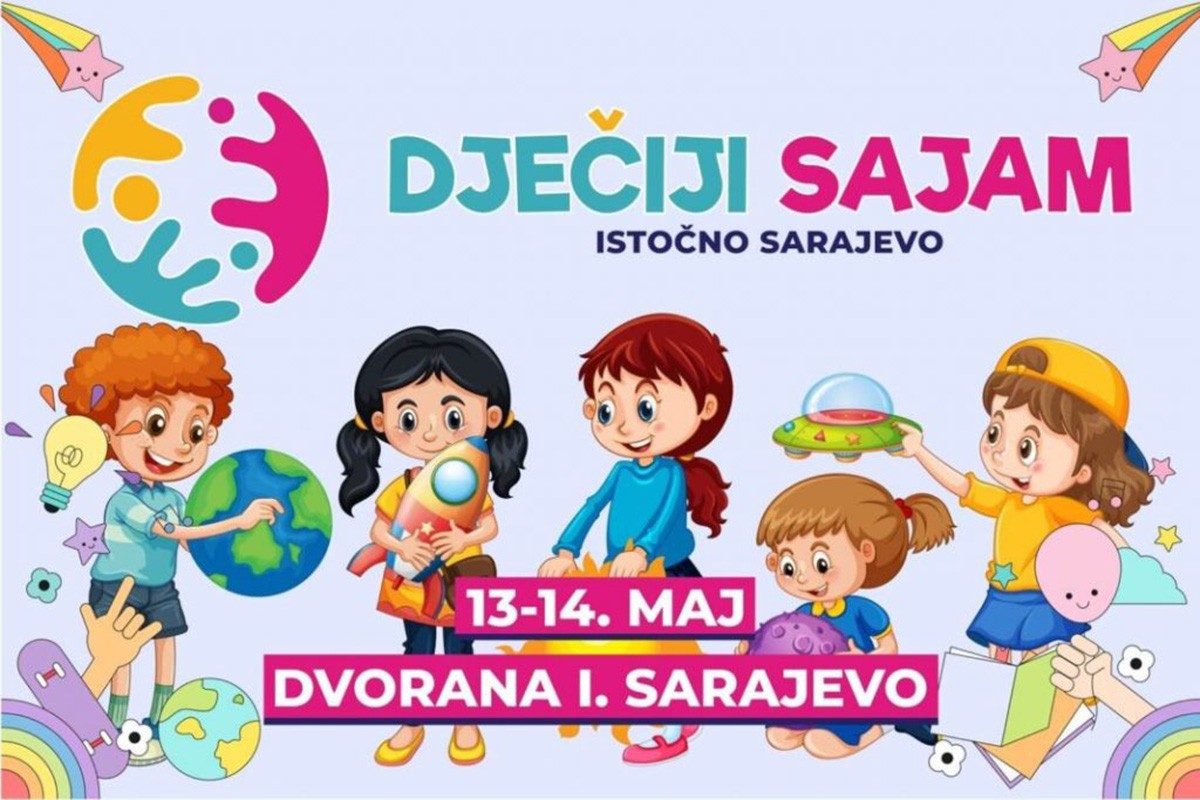 Dječiji sajam "Istočno Sarajevo 2023" 13. i 14. maja, ulaz besplatan