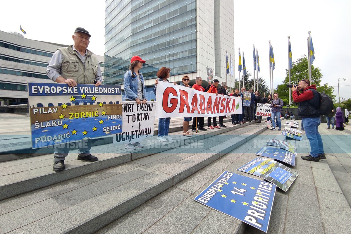 Novi protesti u Sarajevu