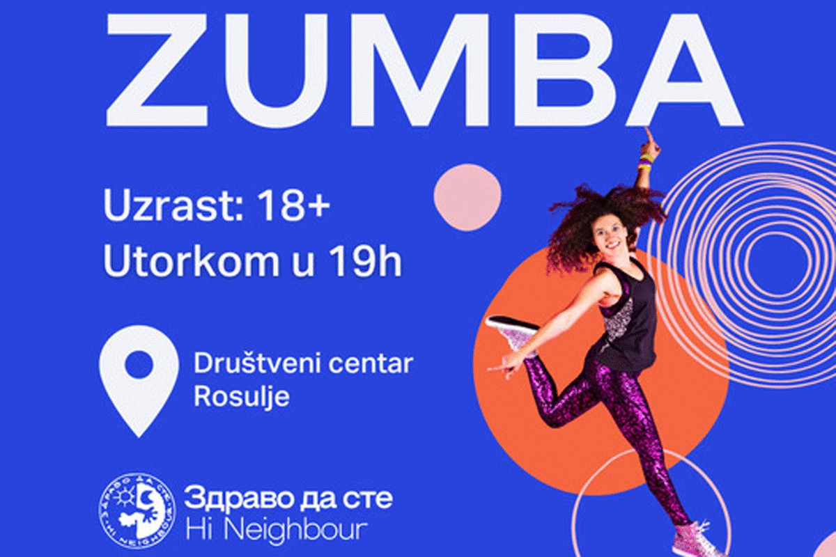 Besplatan trening zumbe u Banjaluci