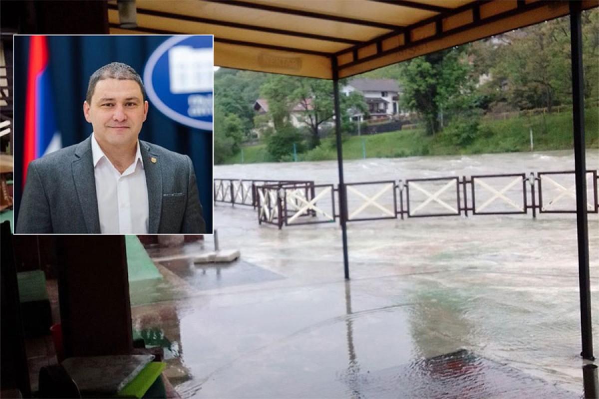 Babić: Nema opasnosti od izlijevanja Vrbasa u Banjaluci