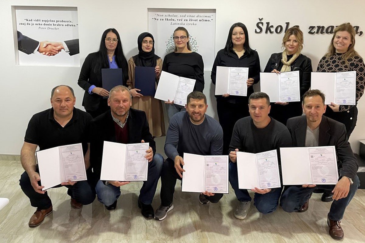Budućim mentorima učenika na praksi uručeni sertifikati