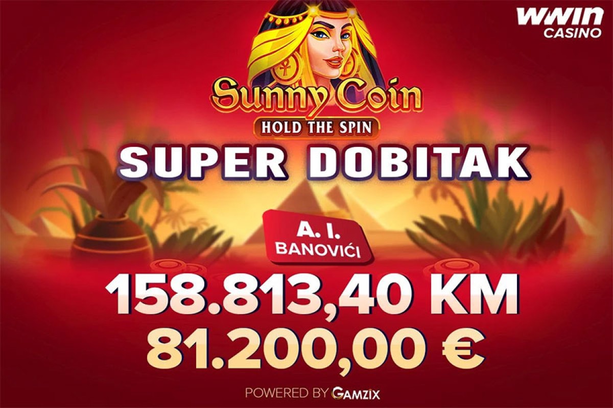 Ponovo super dobitak od preko 150.000 KM na Wwin casinu!